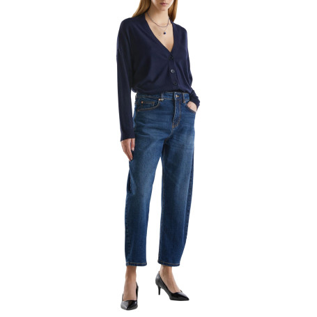 Pantalon Femme Denim Uni - United Colors of Benetton
