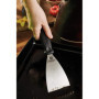 Spatule Triangulaire en Acier Inoxydable 8 cm - DE BUYER