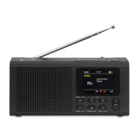 Radio Portable DAB+ Dynavox DBT200 avec Bluetooth et Écran Couleur