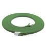 Câble Plat Réseau Cat7 15m - Vert, Ultra Flexible et Rapide