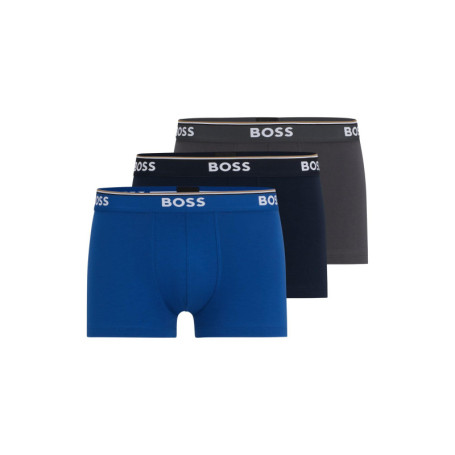 Lot de 3 Boxers Courts BOSS en Coton Stretch - Confort et Élégance