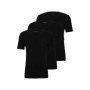 Lot de 3 T-Shirts en Coton à Col V pour Hommes - BOSS