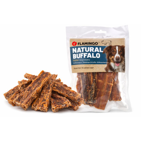 Friandises Naturelles pour Chien - Œsophage de Buffle Plat 100g