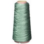 Cône de Fil à Broder DMC 100g - Coton 6 Brins Bleu Vert