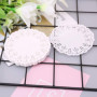 Sous-verres en Papier Dentelle ZIRAN - 100 Pièces Élégants pour Fêtes et Réceptions