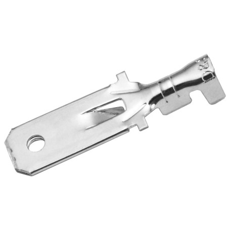 Connecteurs mâles à sertir rapide Heschen - 100 pièces 6,3 mm