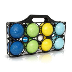 Jeu de Boules Multicolores pour Enfants - 9 pièces avec Valise