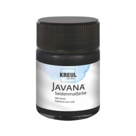 Peinture sur Soie KREUL Javana Noir Couvrant 50 ml - Création Décorative