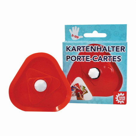 Porte-Cartes Rouge Game Factory pour Adultes et Enfants