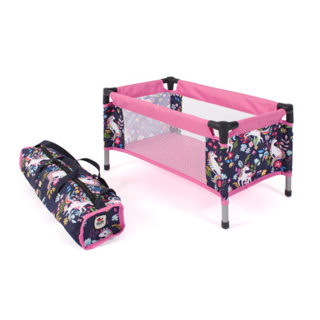 Lit de Voyage Licorne pour Poupée - Bayer Chic 2000