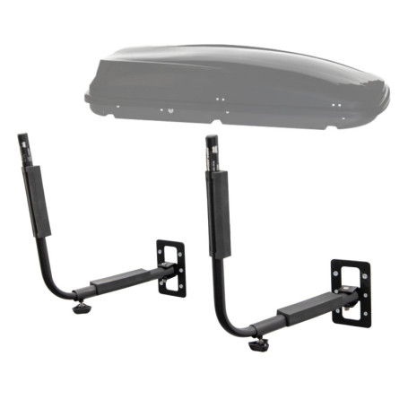 Support Mural Fischer pour Coffres de Toit - Rangement Pratique et Polyvalent