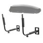 Support Mural Fischer pour Coffres de Toit - Rangement Pratique et Polyvalent