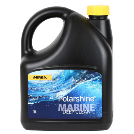 Mirka Polarshine Marine Deep Clean - Concentré de Nettoyage pour Bateaux 3L