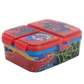 Boîte à déjeuner XL Spiderman pour enfants avec 4 compartiments