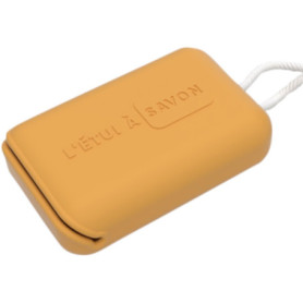 Étui à Savon en Silicone Abricot - Écologique et Pratique