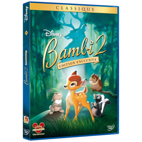 Bambi 2 - Film d'Animation DVD