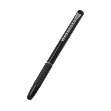 Stylet Universel ISIUM pour Smartphones et Tablettes - Panache Rose et Noir