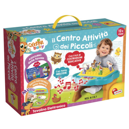Console Éducative Multicolore Carotina Baby Banquet pour Enfants de 1 à 4 Ans