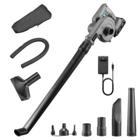 Souffleur à Feuilles Sans Fil Cecotec 21V - Léger et Puissant avec Accessoires Inclus