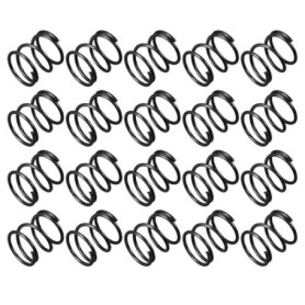 Ressorts de Compression en Acier Noir - 20 Pcs, 1.2mm Fil, 14mm OD