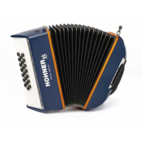 Accordéon Hohner XS Child pour Enfants avec Housse - Couleur Bleue