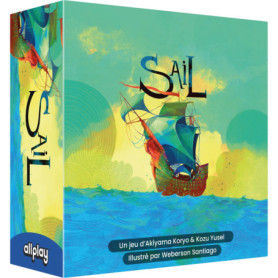 Asmodee Sail - Jeu de Cartes Coopératif pour 2 Joueurs