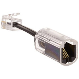 Câble Téléphonique Démêlant Rotatif Noir - Dragon Trading®