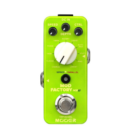 Pédale MOOER Mod Factory MKII - Multi-Modulation Numérique