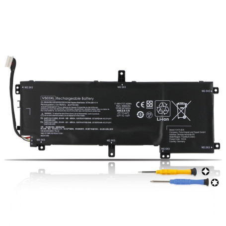 Batterie K KYUER 52Wh pour HP Envy 15 - Remplacement Fiable