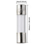 Kit d'Assortiment de Fusibles en Verre BOJACK - 200 Pièces 5x20mm et 6x30mm