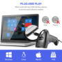 Scanner de Codes-Barres Sans Fil NetumScan NSL6 - Lecteur Automatique USB pour PC et Mac