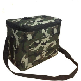 Sac Isotherme Camouflage 10L - Réfrigérateur Portable pour Camping