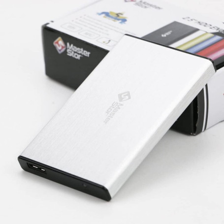 Disque Dur Externe Portable Peak Health 320 Go USB 3.0 Argenté