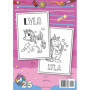 Livre de coloriage personnalisé pour Lyla - Thème Licorne