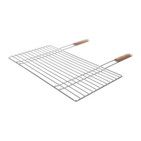 Grille de Cuisson Rectangulaire COGEX 58x30cm avec Poignées en Bois