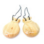 Paire de Castagnettes Espagnoles en Bois de Pin pour Enfants - 6 cm
