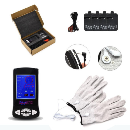 Gants et Patchs Électro-Sexuels E-Stim pour Stimulation Sensorielle