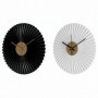 Horloge Murale DKD Home Decor Noir Blanc Fer (30 x 4 x 30 cm) (2 pcs) 51,99 €