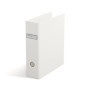 Classeur à Anneaux ARCHIE Bigso Box - Blanc A4 avec Mécanisme à Levier