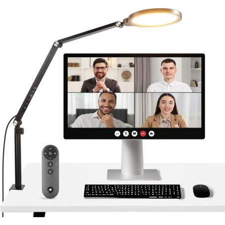 Lampe LED Neewer R18 avec Support pour Vidéoconférence et Selfie