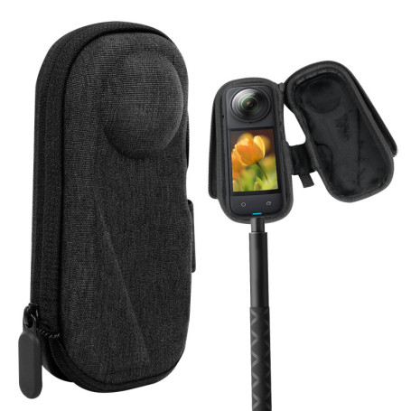 Coque de Transport Compacte pour Insta360 X4 - Sacoche Gris Résistante