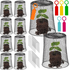 Cloches de Protection Métalliques pour Plantes - 12 Pièces KAHEIGN