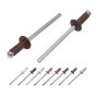 Lot de 100 Rivets Aveugles Peints en Aluminium 3,2 x 8 mm - SKIR'CO