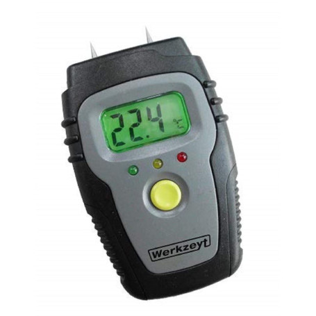 Hygromètre Numérique Werkzeyt B29820 pour Bois et Matériaux de Construction