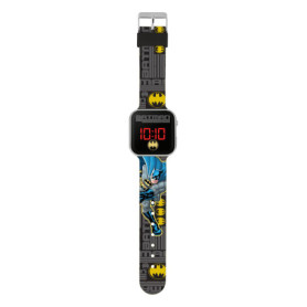 Montre Numérique Batman pour Enfant avec Bracelet en Silicone Noir