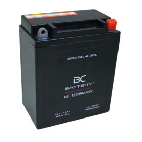 Batterie Gel 12V 12Ah pour Moto et Scooter - BCB12AL-A-GEL