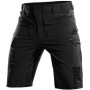 Short de randonnée et VTT pour homme - Cycorld, léger et respirant, noir, XXL