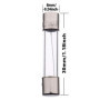 Kit de Fusibles en Verre BOJACK - 60 Pièces Assorties 6x30 mm 250V