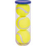 Tube de 3 Balles de Tennis Multicolores pour Entraînement