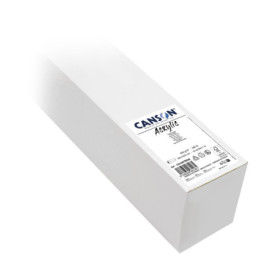 Papier Acrylique Canson - Rouleau Grain Toilé 0.9 x 10m 400g/m²
